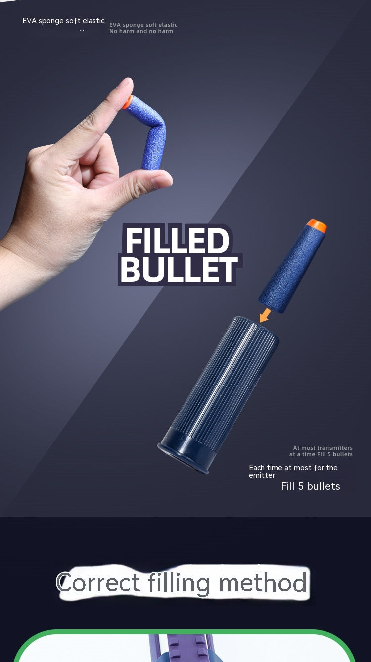 Shell Throwing Laifu Spray Soft Bullet Gun Model Toy
