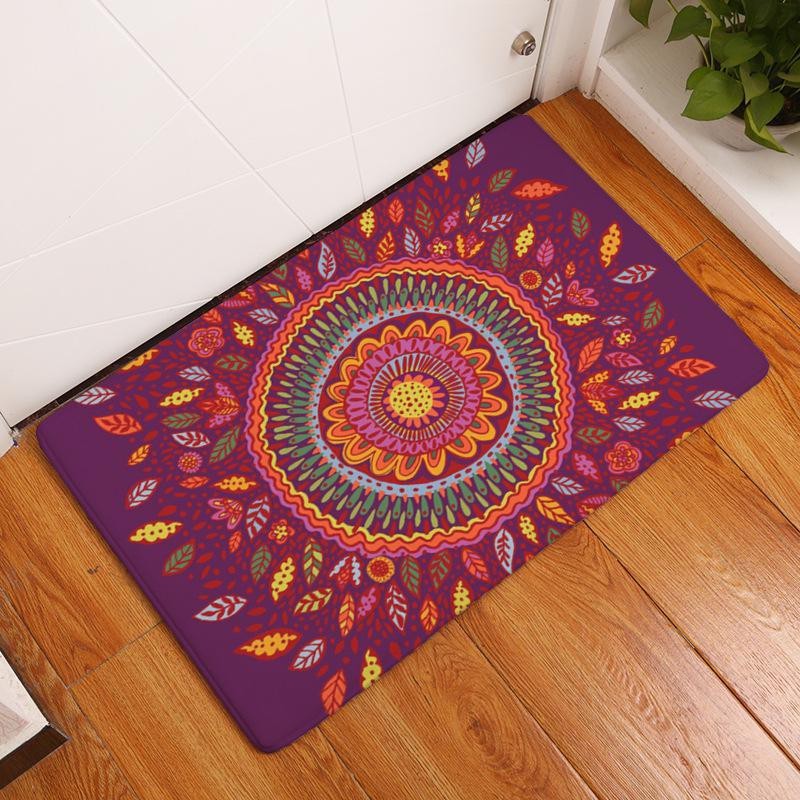 Sun Flower Printed Floor Mat Door Mat
