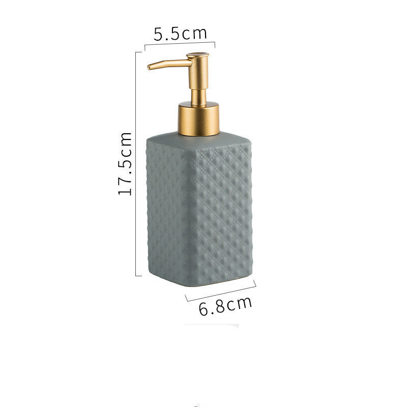 Simple Ceramic Hand Sanitizer Shower Gel Hand Sanitizer Sub Bottle