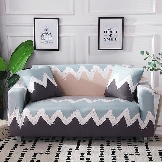 Housse de canapé coussin canapé imprimé housse de canapé