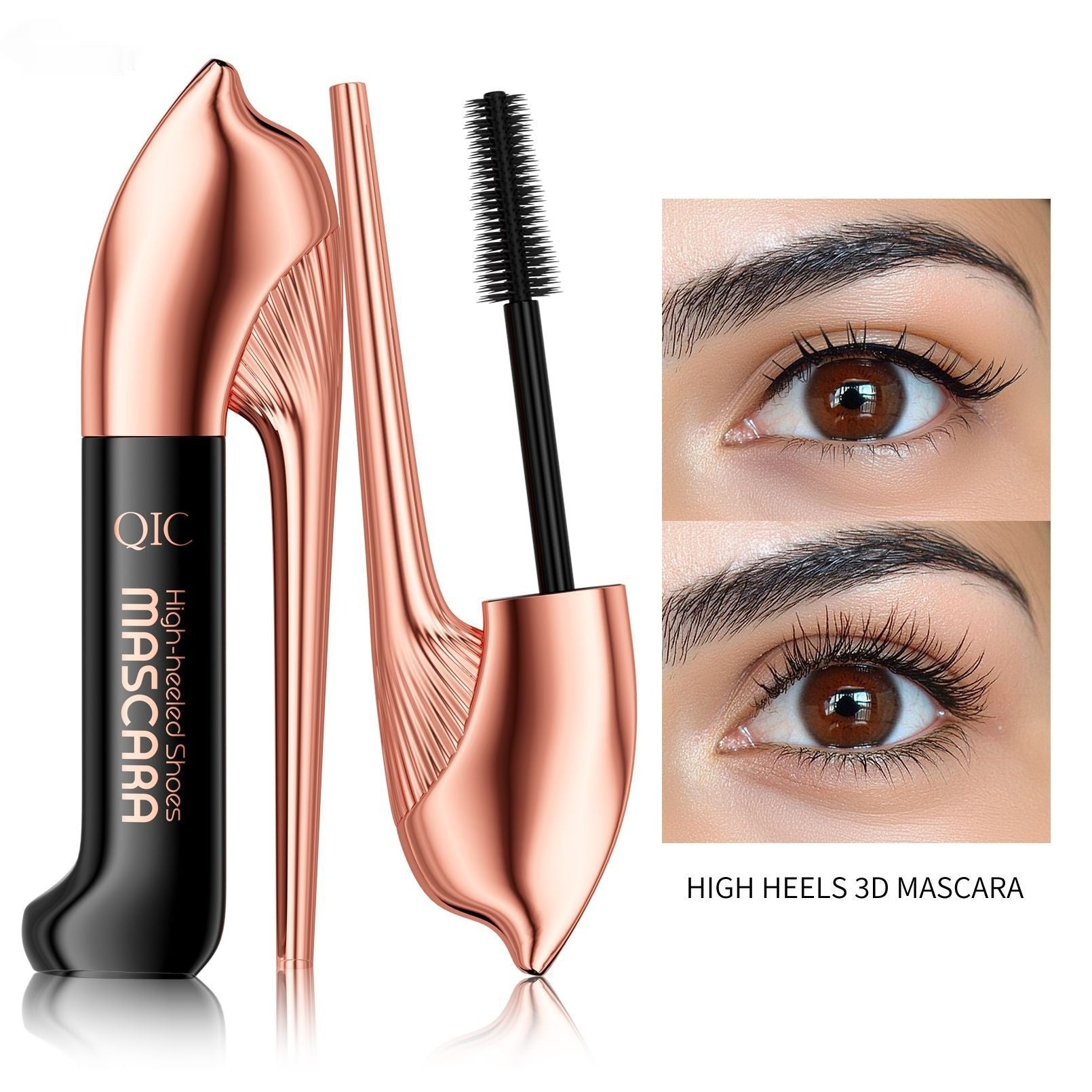 Mascara Maquillage Talons Hauts Imperméable Ne Coule Pas