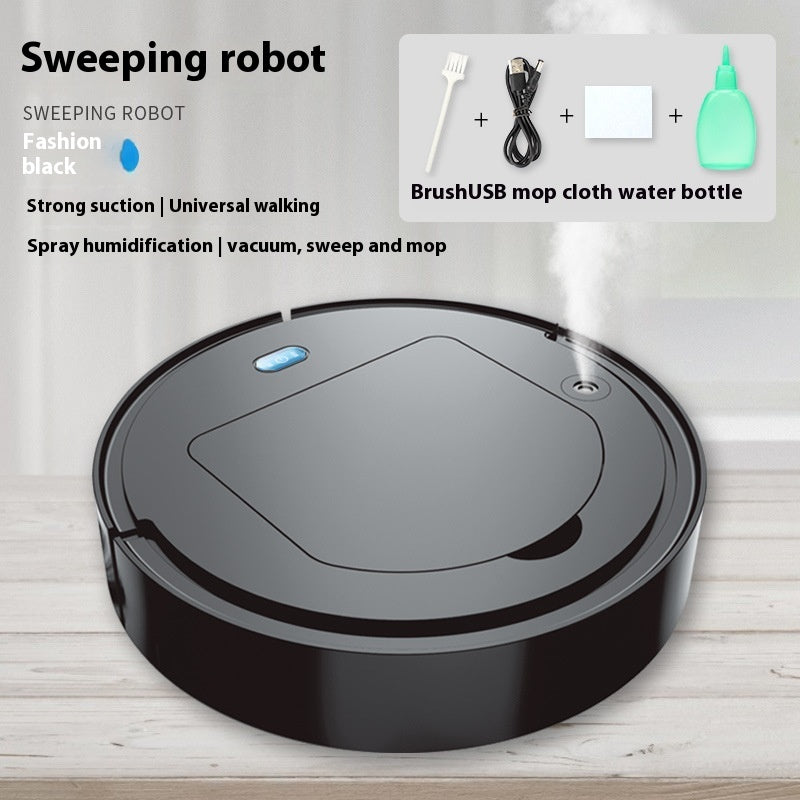 Robot balayeur sans fil intelligent 3-en-1 pour le nettoyage de la poussière