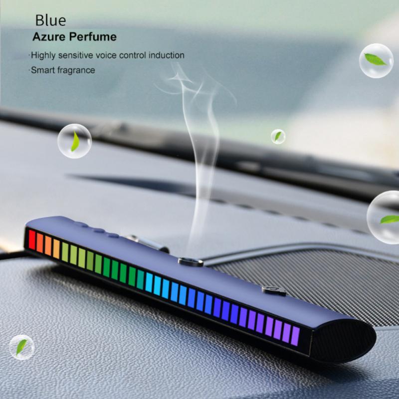 Car Aromatherapy Voice-activated Rhythm Light