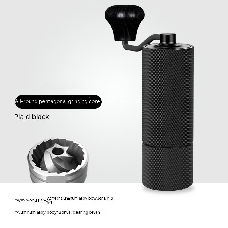 Hand-cranked CNC Stainless Steel Grinding Core Coffee Bean Grinder Coffee Machine