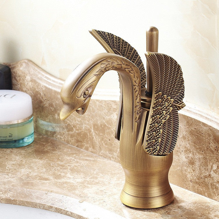 All copper antique faucet