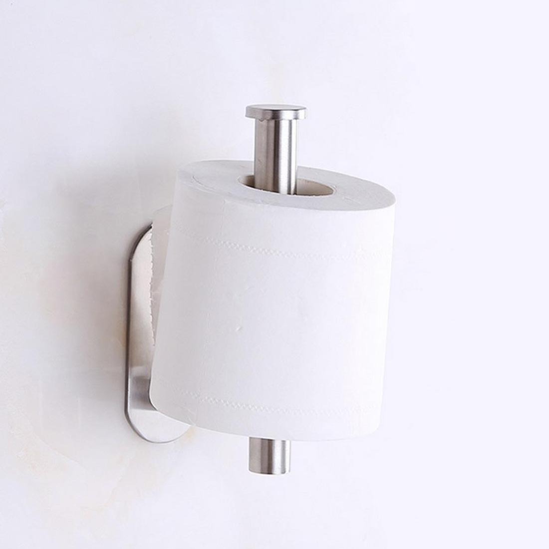 Porte-papier toilette en acier inoxydable