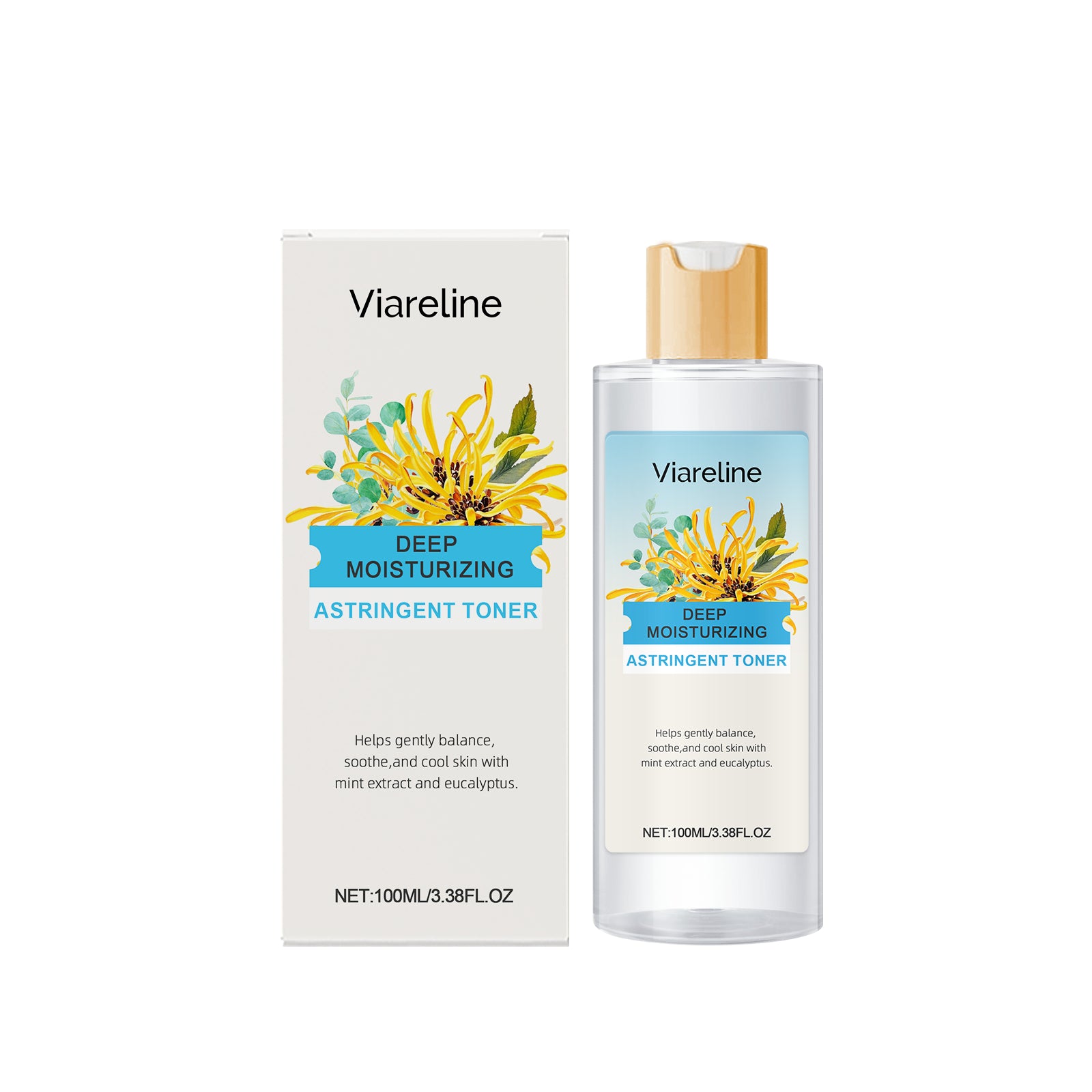 Lotion tonique hydratante à l'hamamélis