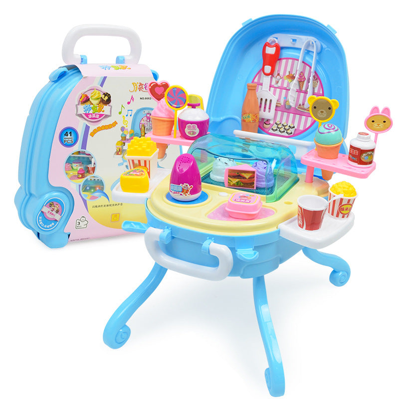 Simulation Dessert Station Children's Play House Toy Set