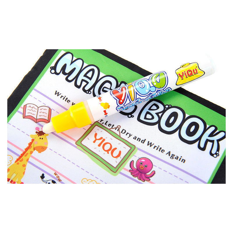 Puzzle Water Canvas Book Water Graffiti Painting Book Baby Enlightenment Cognition Puzzle Water Canvas