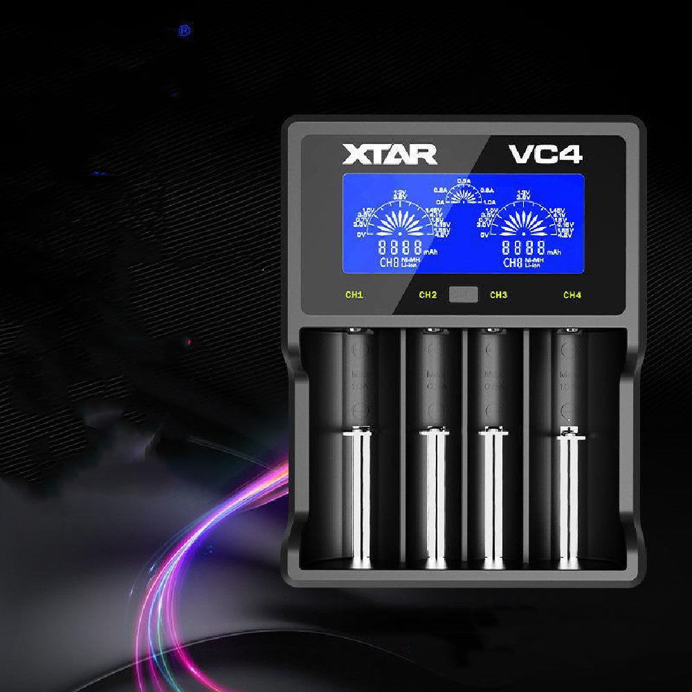 Four-slot Lithium Battery Charger