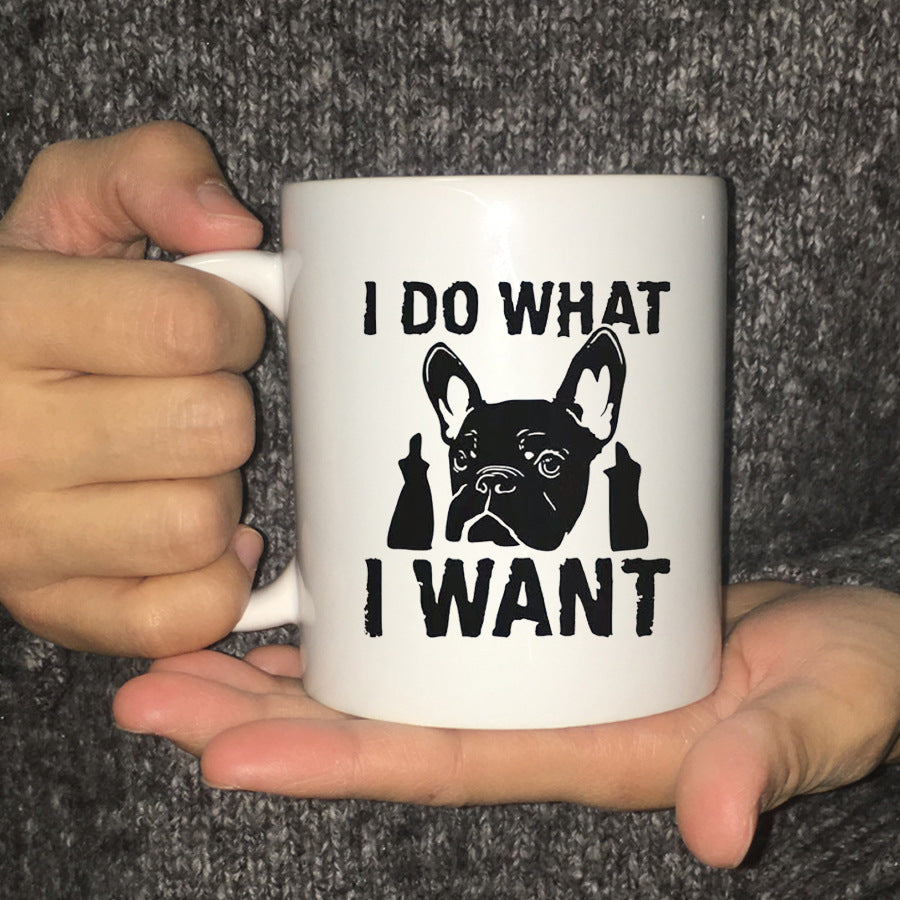Simple Animal Coffee Ceramic Cup