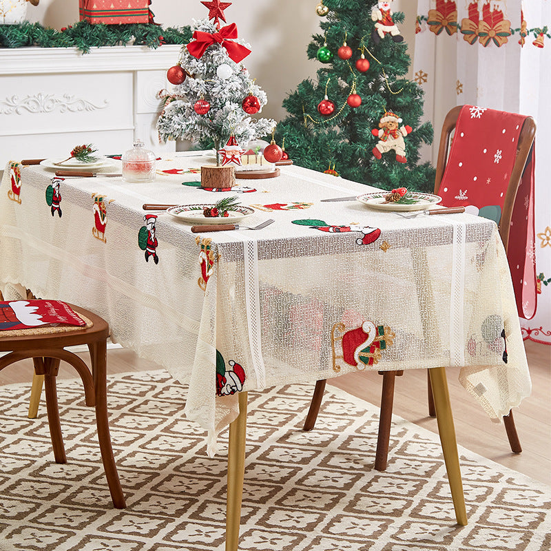 Decorative Lace Coffee Table Dining Table Cloth