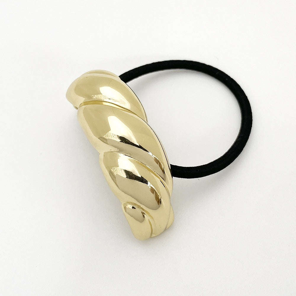 Women's Alloy Ponytail Hair Ring Round Head Rope