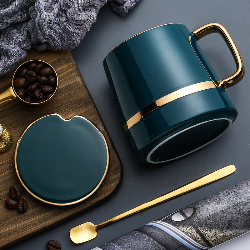 Tasse à café nordique en céramique de luxe