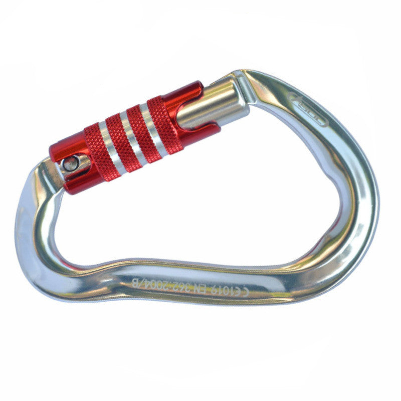 Safety Hook Type Lock Of Outdoor Mountaineering Main Lock