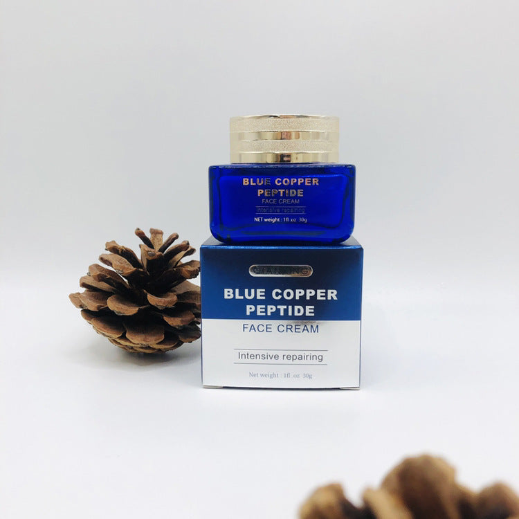 Crème réparatrice hydratante et nourrissante aux peptides de cuivre bleu