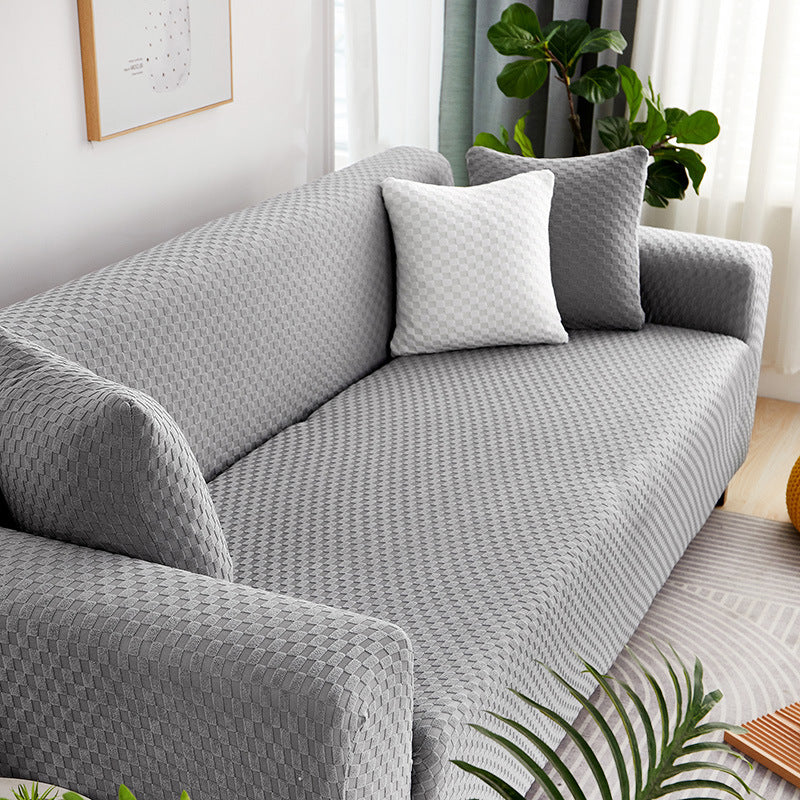 All-inclusive Universal Four Seasons Universal Sofa Cover Thick Solid Color