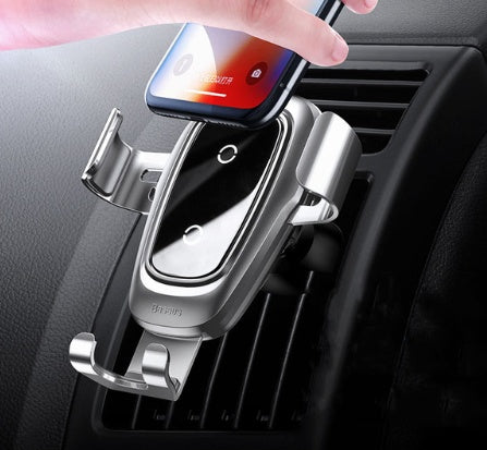 Compatible With Applicable To X Mobile Phone Car Wireless Charger Metal Gravity Bracket Wireless Charger