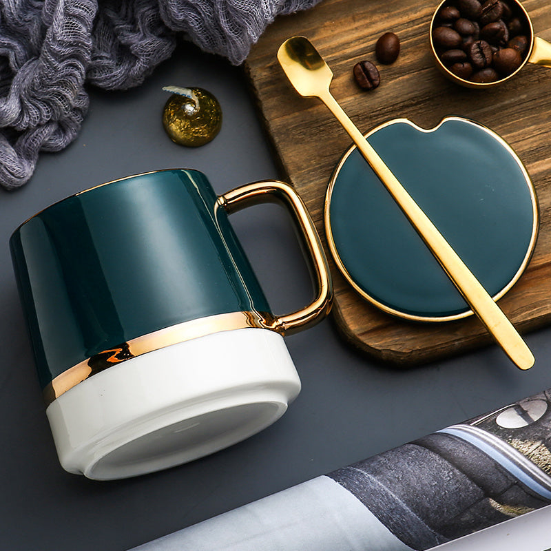 Tasse à café nordique en céramique de luxe