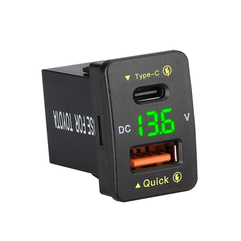 Chargeur de téléphone portable de voiture 48W à charge rapide QC3.0