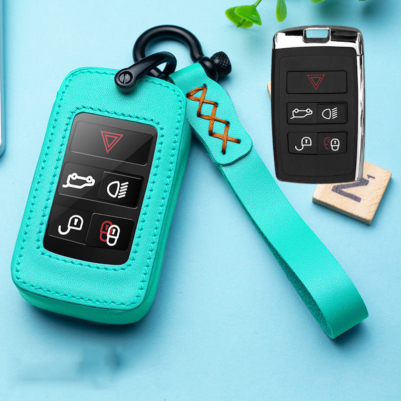 Suitable for Land Rover Car Leather Personalized Key Holster