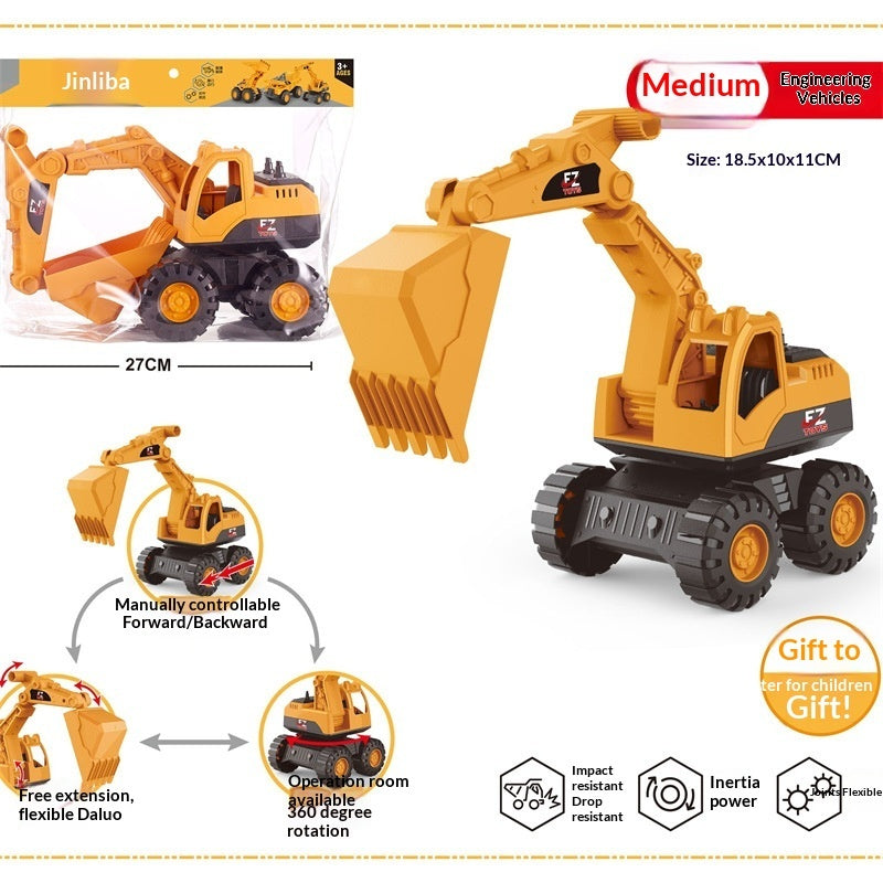 Thickened And Shatter-resistant Children's Construction Vehicle Toy
