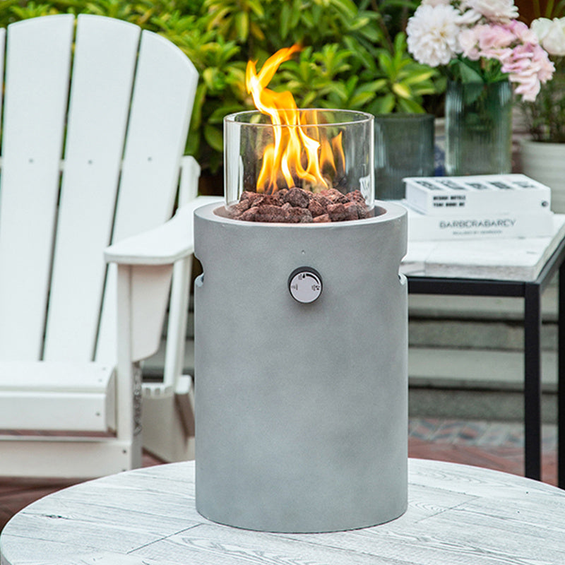 Cheminée décorative d'intérieur avec flammes réelles