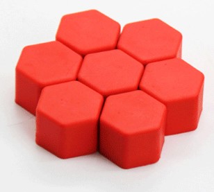 Cache-écrous de roue de voiture en silicone Capuchons de boulons extérieurs de jantes de voiture