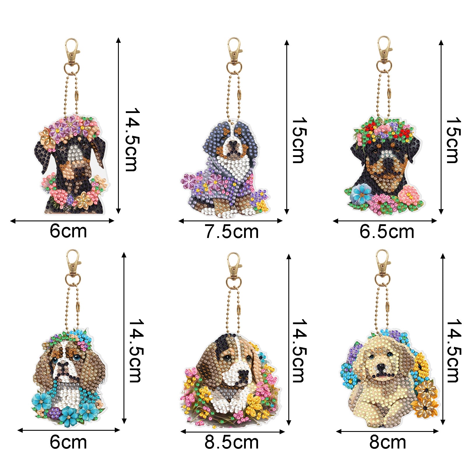 Diamond Painting Keychain Cute Cartoon
