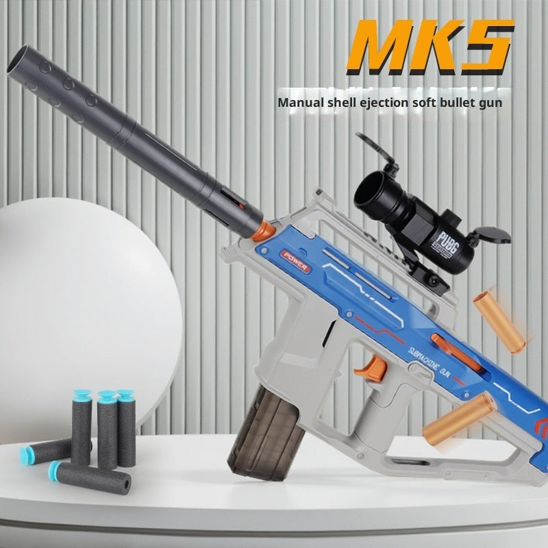 Soft Bullet Gun Can Launch Submachine Boy Toy Range