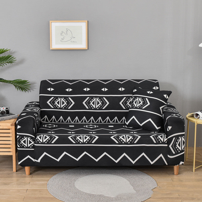 All-inclusive Sofa Cover Stretch Full Covering Fabric Craft Four Seasons