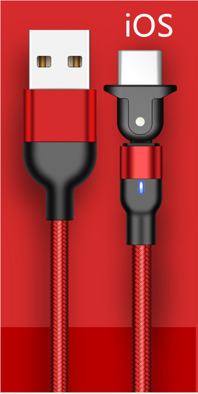 180 degree data cable