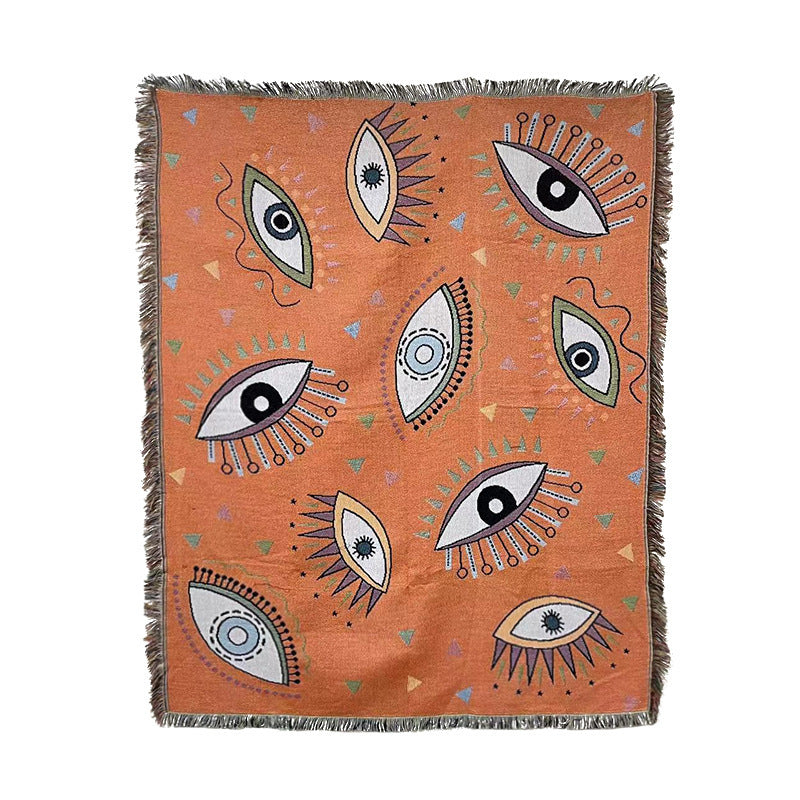 Outdoor Bohemian Jacquard Sofa Blanket