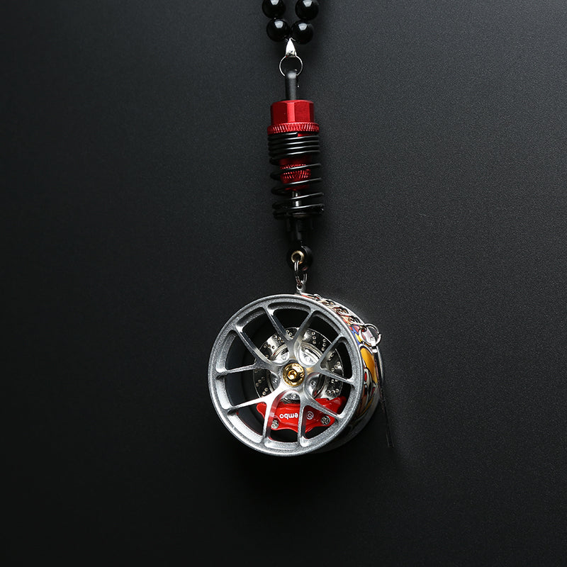 Pendentif de voiture suspension amortisseur de frein de roue