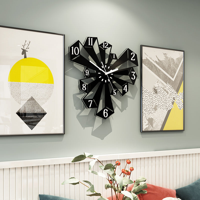 Modern and simple silent wall clock