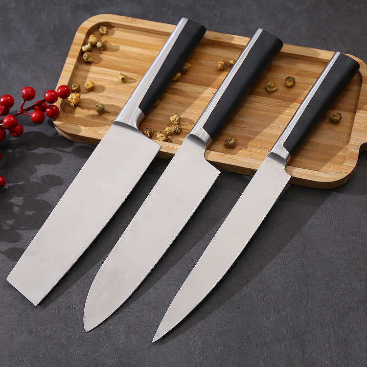 Couteau de chef en acier inoxydable importé