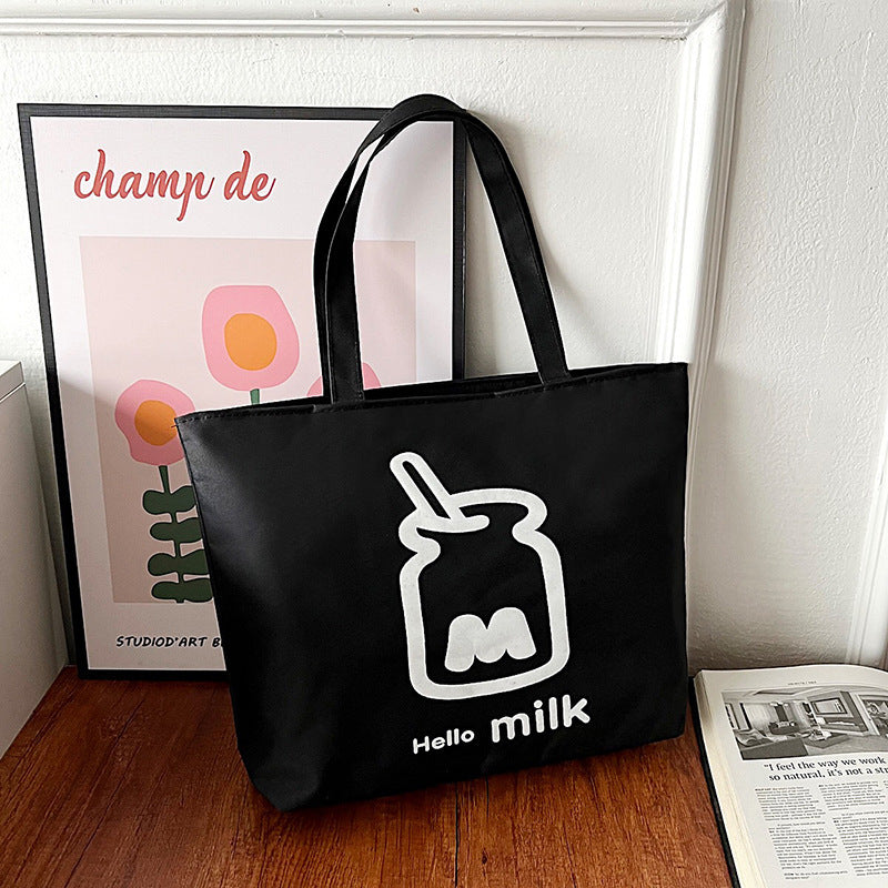 Fashion Canvas Large Capacity Women's Shoulder Bag
