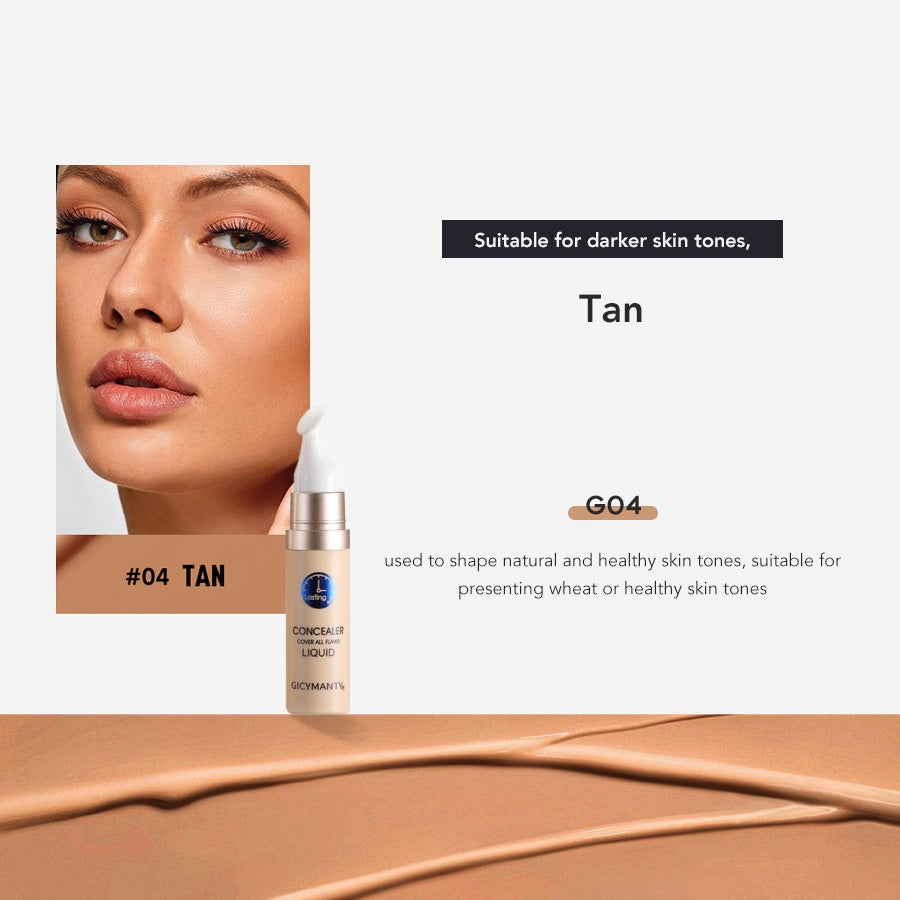 Matte Moisturizing Light Acne Marks Freckle Repair Brightening Liquid Concealer