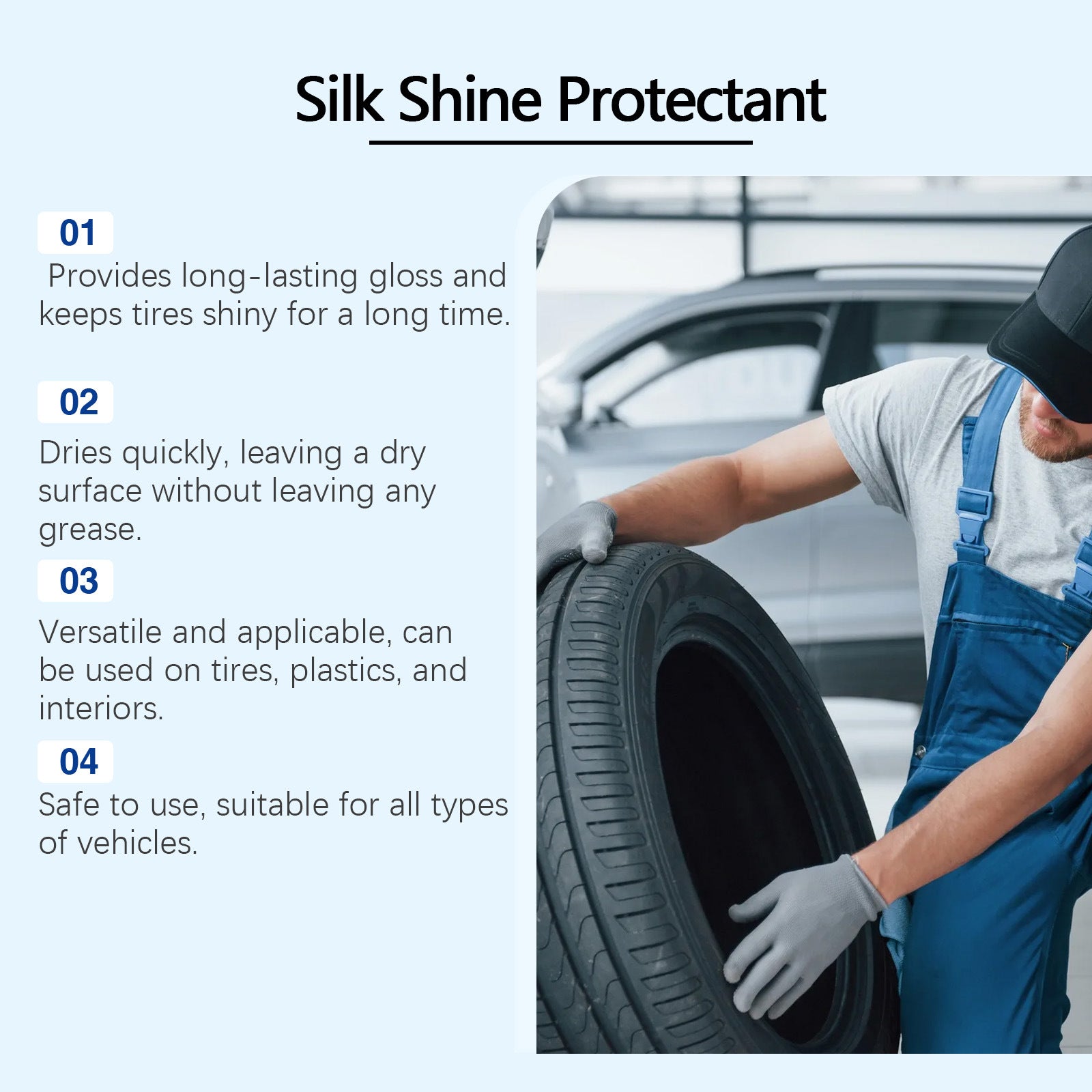 Car Wheel Protector Foam Cleaning