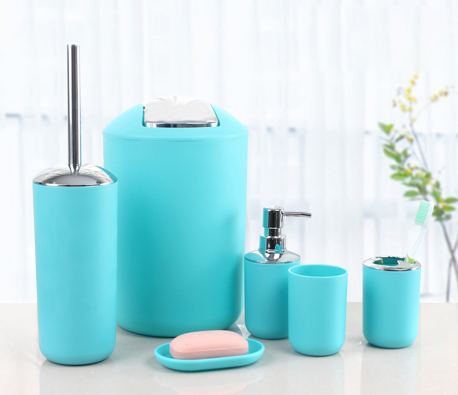 Ensemble de 6 pièces pour salle de bain