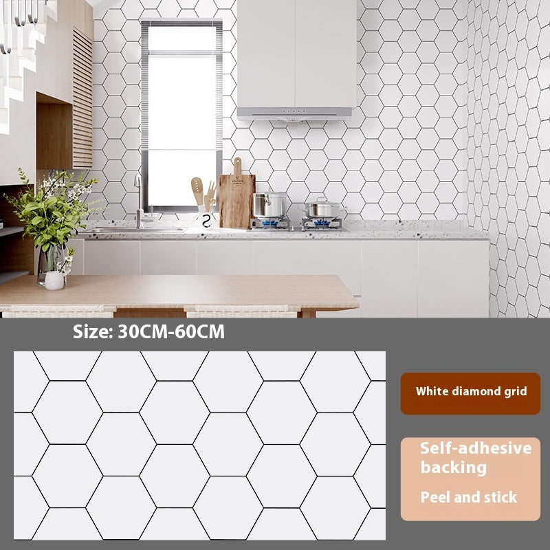 Aluminum-plastic Plate Wallpaper Self-adhesive 3d Wall Sticker