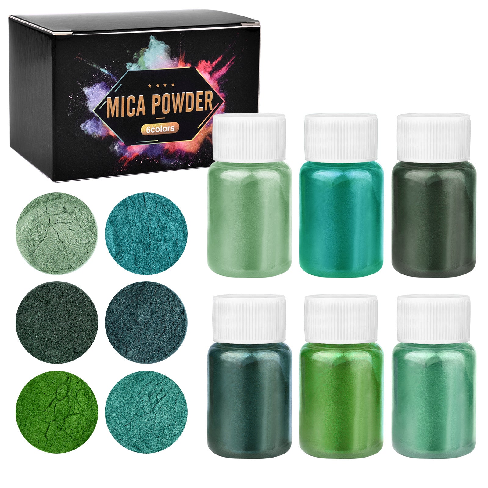 Nail Eye Crystal Mud Slim Powder Handmade DIY