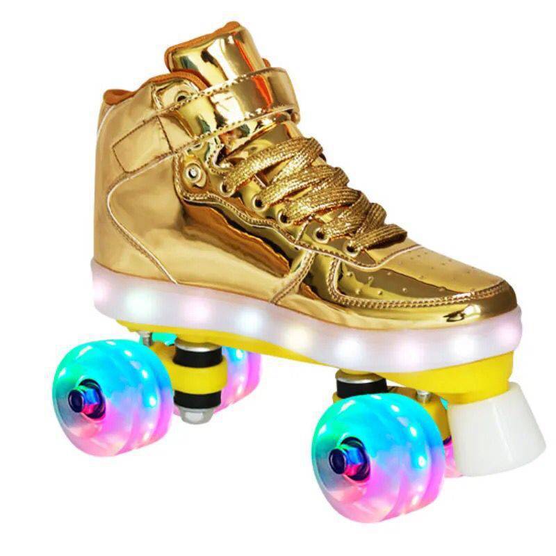 Rollers clignotants à quatre roues