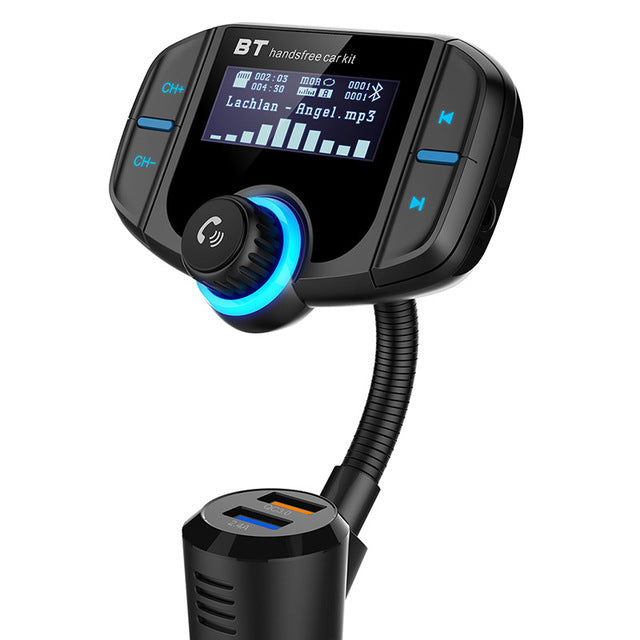 Car Bluetooth transmitter fast charge