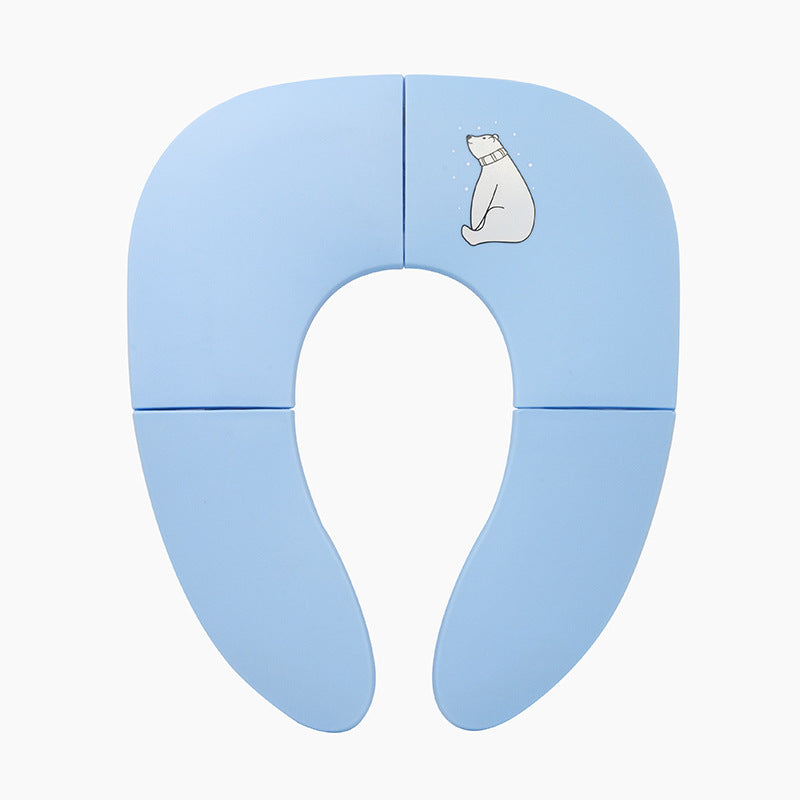 Baby Travel Toilet Mat Hotel Out Folding Closestool Cushion