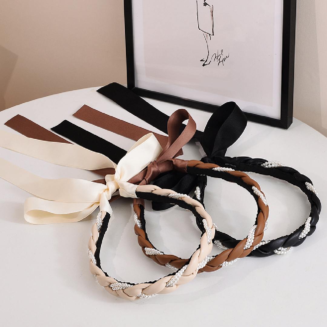 Hair Hoop Female Headdress Fried Dough Twist Braid Braided Hair Clip