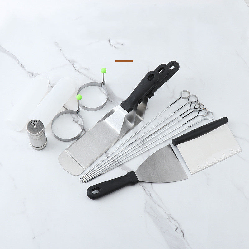 Stainless Steel Barbecue Tool BBQ Barbecue Shovel Combination Portable Set