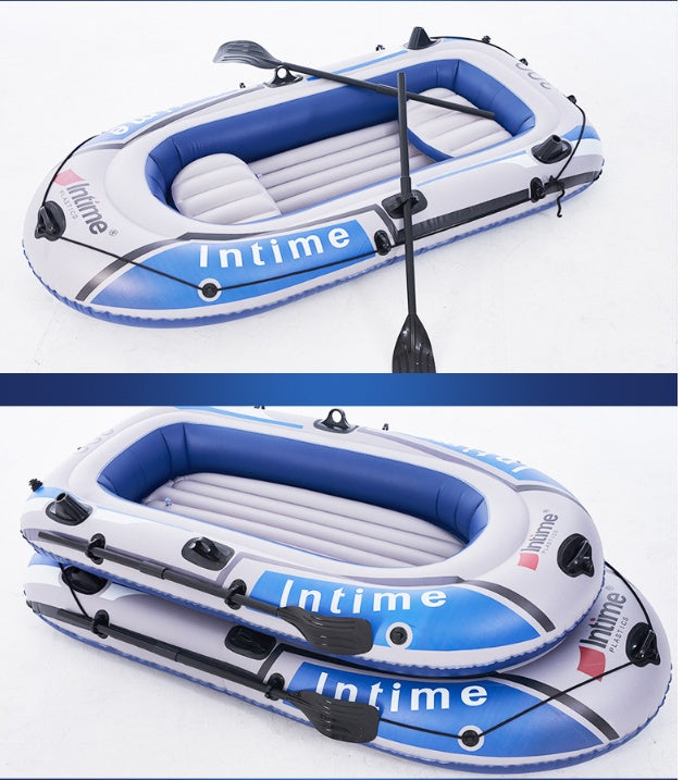 Sports nautiques d'extérieur deux kayaks gonflables, bateau pneumatique