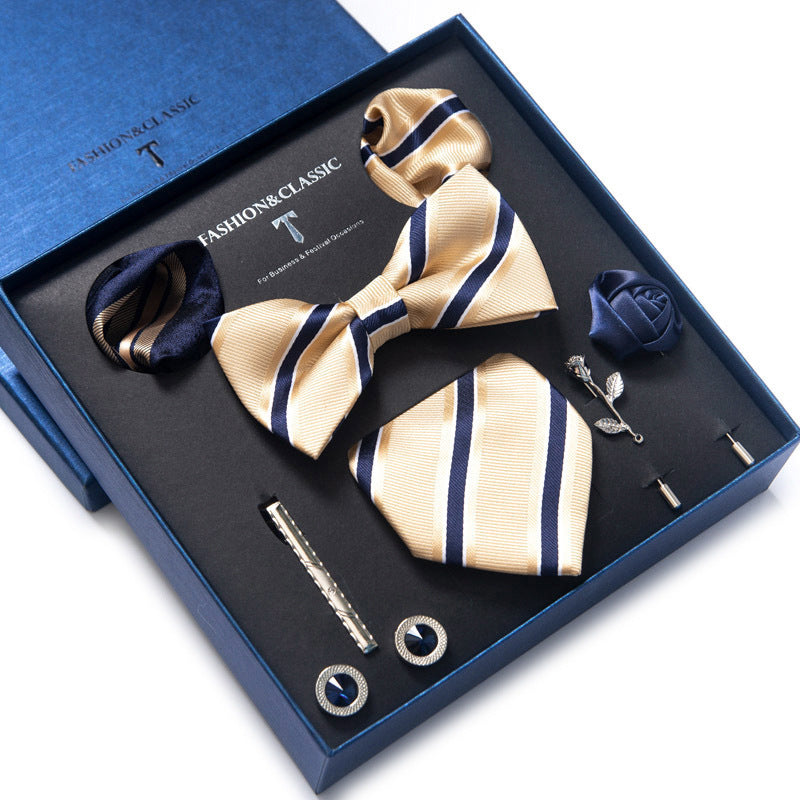 Ensemble cravate et costume formel 8 pièces pour homme