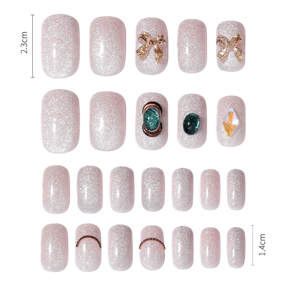 Faux Ongles à Coller Motif Mains